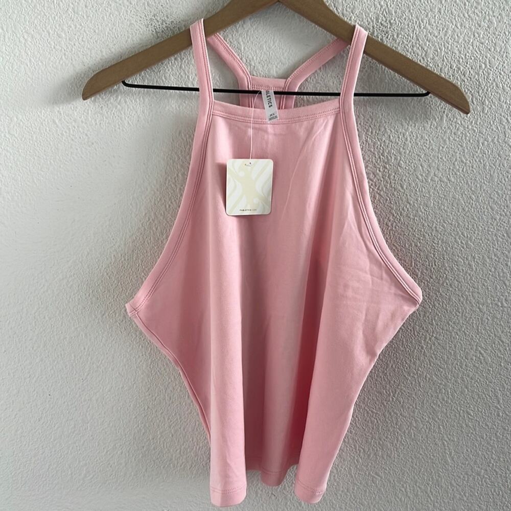 NWT Fabletics Live In Halter Tank in Ballerina XL